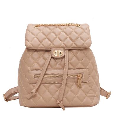 China 2023 luxury anti-theft rose design soft PU leather design women backpack for daily pack bag for girls school bag trip for short for sale