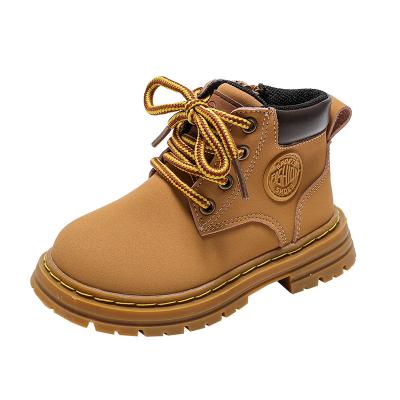 China Wholesale Warm Sweat-absorbent Kids Sale Boys and Girls Boots Wolf Kids Plain Boys Desert Baby Boots Dr. Martens Short Boots for sale