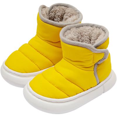 China Other New Velvet Baby Shoes Toddler Shoes Neutral Soft Bottom Autumn Winter Plush Infant Boots for sale