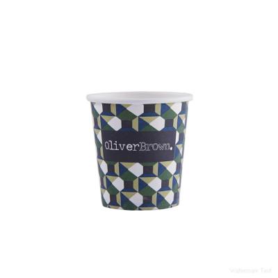 China Biodegradable single wall double wall paper cups wallpaper and single wall coffee cup for sale