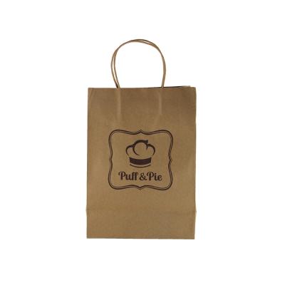 China Recyclable Brown Kraft Paper Bags Takeout Paper Bag Comfort Taking Recyclable Chinese Heat Seal Accept for sale