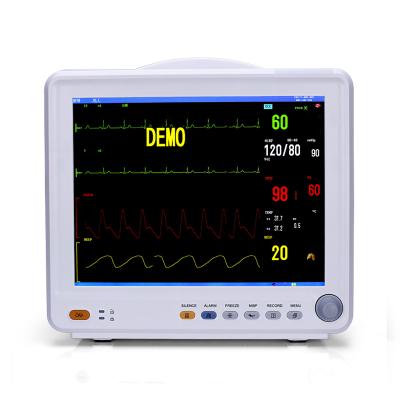 China 12 Inch ST Acrylic Real Time Segment Analysis Wireless Central Patient Monitor Standard System for sale