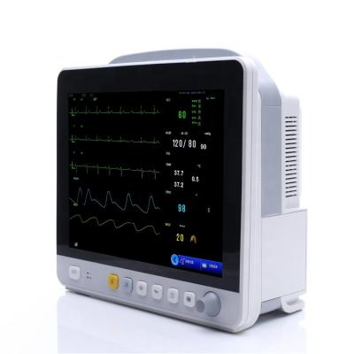 China Yonker E12 Durable Medical Equipment Multi Parameter Patient Monitor Vital Signs Monitor In Hospital Clinics Inside Printer for sale