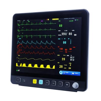 China Color Acrylic Digital Modular Screen LCD Display TET Vital Signs Heart Monitor For ICU Multiparameter Monitor Baby Monitor for sale