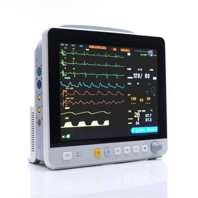 China Durable Yonker e12 Multiparameter Heart Monitor Portable for ICU Patient Monitor signos vitales ecg monitor for sale