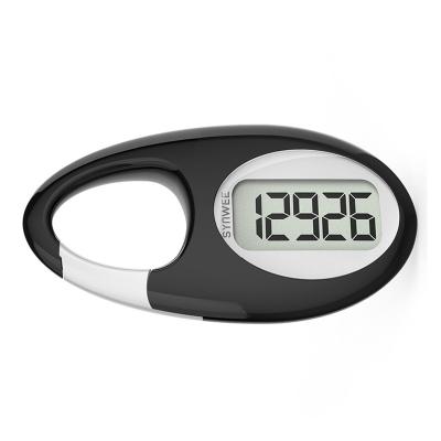 China Portable Walking Distance Exercise Pedometer Fitness Activity Step Counter Sports For Fitness Camping Hiking Running for sale