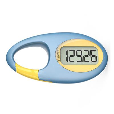 China Most Accurate Walking Meter Exercise Pedometer Fitness Thin Step Counter Sports For Camping Hiking Sports for sale