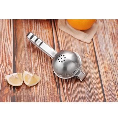 China Viable Lemon Squeezer Stainless Steel Hand Press Citrus Juicer Professional Manual Lemon Lime Squeezer for sale