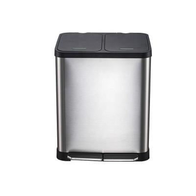 China China factory direct sale sustainable trash cans in pedal bin type for kitchen/office for sale