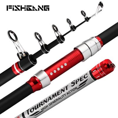 China Carbon FISHGANG 3.6m 3.9m 4.2m 4.5m 5.4m Spinning Rod 6.3m Telescopic Surf Cast Fishing Rod for sale