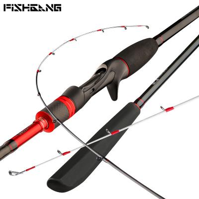 China Fishing Rod Rod Luminous Slightly High Carbon Rod 2Sectons High Carbon Squid Boat FISHGANG Rod Rods for sale