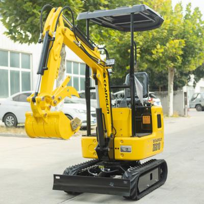 China Building Material Shops Changlin Cheap Factory Price Easily Master 1 Ton Digger Attachment Mini Excavator With CE for sale