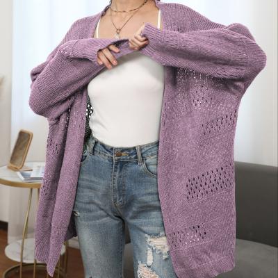 China Breathable Long Coat Cardigan Drop Sweaters For Women New Arrival Women Long Sleeve Sweater Comfortable Pullover for sale