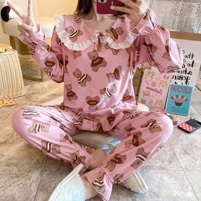 China Factory Price Women Thermal Nursing Clothes Polyester Plus Size Nursing Pajamas for sale