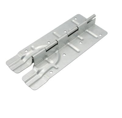 China 218*80*1.2mm Iron Metal Pallet Collar Hinge Zinc Plating Metal Box With Pallet Hinge for sale