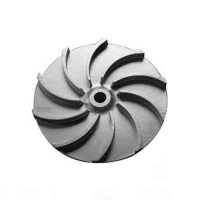 China High Quality Custom Water Pump Spare Parts Cast Iron Centrifugal Water Pump Impeller for sale