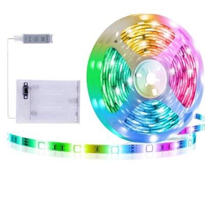 China Residential Led Strip Light 2835 smd Battery Operated Led Strip Light for sale