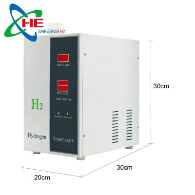 China 600ml/Min SPE PEM Molecular Hydrogen Inhalation Machine H2 Advanced Water Electrolysis for sale