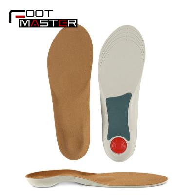 China Breathable Insoles pour pie flat high arch foot plantilla eva orthopedic shoe flat inserts for sale