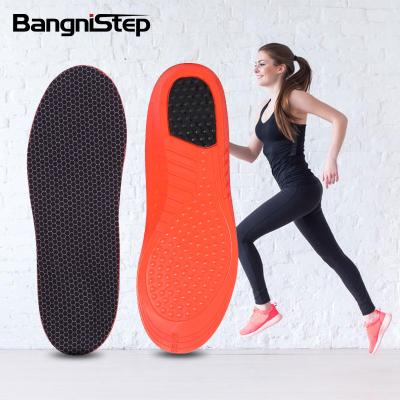 China Best PU Basketball Athletic Shoe Pads Cushioning PU Running Insoles For Sneakers for sale