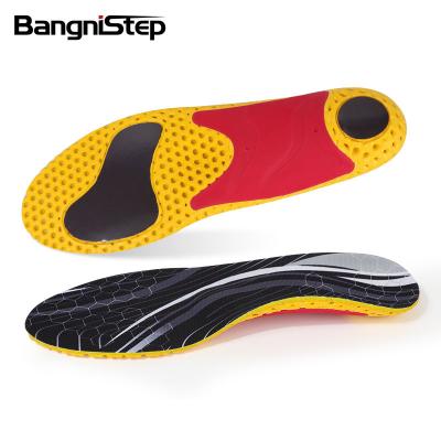 China Bangnistep Custom High Elastic Breathable EVA Insole Basketball Shoe-Protection Basketball Shoe Man Women Sport Insoles for sale