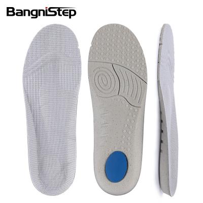 China Wholesale Eco-Friendly Breathable Fabric+PU Foam+EVA Foot Balance Ortholite PU Foam Shoe Inserts Sport Running Insoles For Tennis Shoes for sale