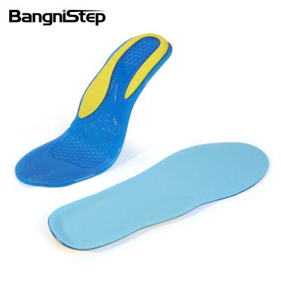 China Arch Support Bangni Two Color Soft Sweat-absorbent Sporty Daily Arch Support Tape Insoles for sale