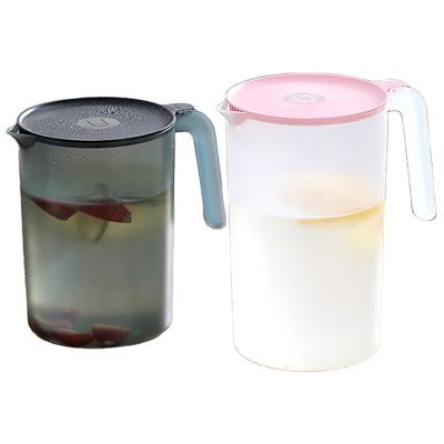 China Household Desktop Teapots Kettles Viable Cold Water Jug Water Bottle Water Juice Tea Jug With Handle for sale