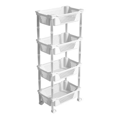 China Plastic Storage Toy Shelf Bin Rack Kitchen Quality Viable Storage Racks for sale