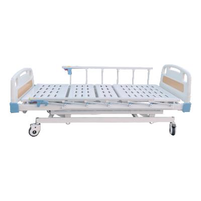 China Manual Easy Operate YFC 361L Height Hospital Equipment Beds Triple Function Adjustable Manual Medical Patient Bed for sale