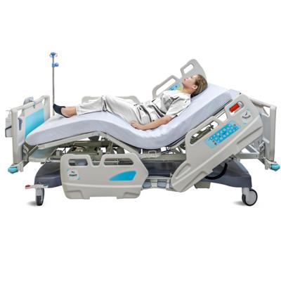 China Automatic Control Systems YFD8688K Eight Functions Hospital Bed Luxurious High Quality Electric Care Bed For ICU Medical Room for sale