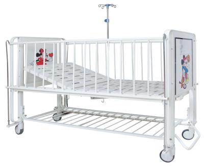 China Hospital Clinic YFE211T Hospital Bed Pediatric Manual Children Ward Bed for sale