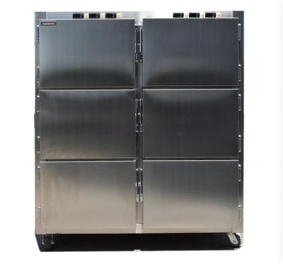 China Rolls YF-MR-01 Stainless Steel Eight Corpse Mortuary Freezer for sale