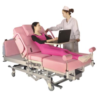 China Hot Selling Gynecological Electric Hospital Bed YFDC-LT04 Obstetric Delivery Multifunction Operation Bed for sale