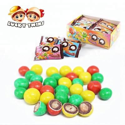 China Chocolate Snacks Candy Chocolates And Sweets Making Ball Price Chocolate Coating Cookies for sale