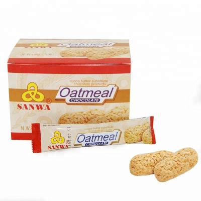 China snack oat crisp sweet chocolate bar for bar wholesale for sale