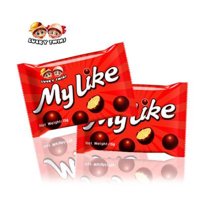 China Wholesale custom private label sweet chocolate cookie chocolate halal chocolate candy bean for sale