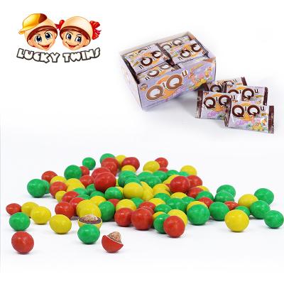 China ready to ship boxes kosher imported candy filled mini bean ball with chocolates for sale