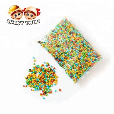 China Normal Ready To Ship Bulk Candy Nut Mini Choco Mix Colored Chocolate Bean for sale