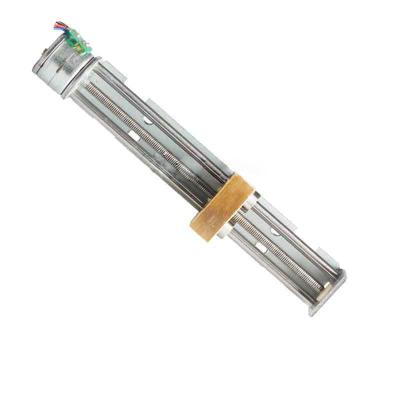 China 15by slider small linear stepping  motor with stroke mental copper for beauty apparatus 12V 15BY25-90 for sale