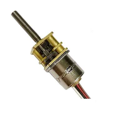 China Micro stepping reduction motor with threaded shaft for micro angle rotating camera GM12-10BY for sale