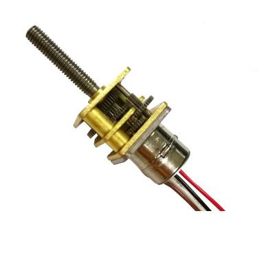 China 8mm micro gearbox stepping motor for monitor rocking head and micromachine control GM12-08BY for sale