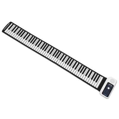 China New Popular Digital Entertainment Product Portable Midi Keyboard USB 88 Keys Roll Up Floor Piano for sale