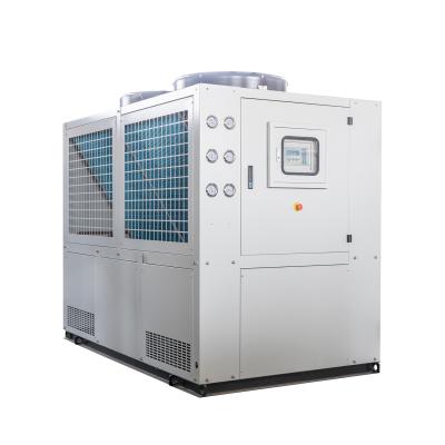 China Brewery / chemical / plastic roller type 20 ton 25 ton 30 ton air cooled water chiller for plastic injection machine for sale