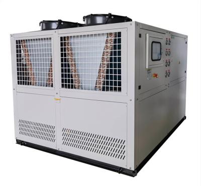 China Factory 15 Ton Without Water Chiller 25C Industrial Chiller Air Cooled Glycol Chiller for sale