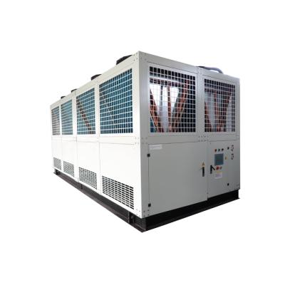 China Plastic insutry air cooled and water cooled chiller cooling 100ton screw water chiller for sale