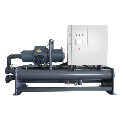 China Hotels Dairy Plant Cooling Industrial Water Cooled Screw Chiller -5 Deg. VS for sale