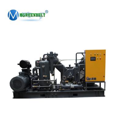 China Oil Free Electric Screw Air End 40 Bar 45 Kw Oil Free High Pressure Air Compressor for sale