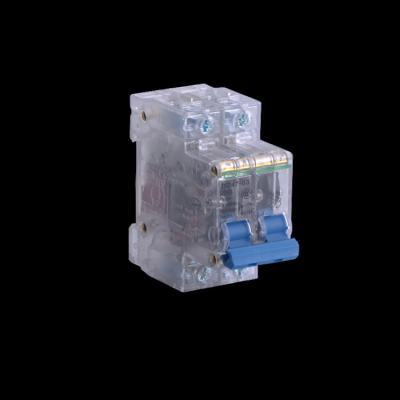 China Hot Selling PC Transparent Electric Circuit Breaker DZ47-63T Molded Case Circuit Breaker for sale