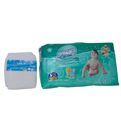 China Africa Market PE Backsheet Disposable Baby Diaper Manufacturer in China for sale